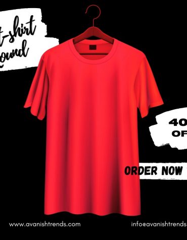 Avanish Trends Red TShirt Round Neck